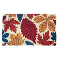 Autumn Leaves Coir Doormat, 18x30