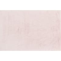 Vale Pink Faux Fur Accent Rug, 2x3