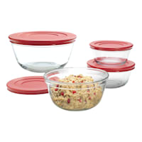 Anchor Hocking 6-Piece Mixing Bowl Set with Lids
