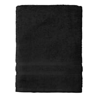 Essential Black Bath Towel 30X52