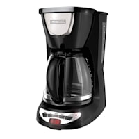 Black & Decker 12-Cup Coffee Maker, Black