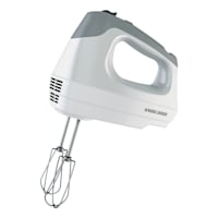Black & Decker 6-Speed Hand Mixer, White