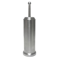 Ridged Stainless Steel Metal Toilet Bowl Brush