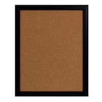 Black Framed Utility Cork Board, 20x16