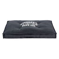 Grey Corduroy Home Is Where the Paws Are Pet Napper, 27x36