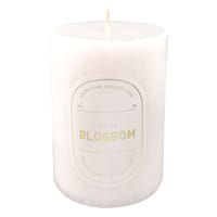 Sugar Blossom Scented Pillar Candle, 3x4