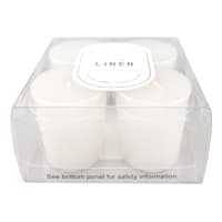 4-Pack Line Dried Linen Scented Votive Candles