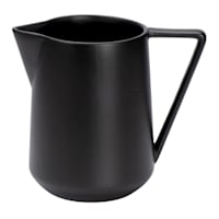 Crosby St. Matte Black Stoneware Pitcher
