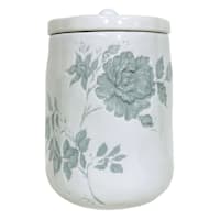 Grace Mitchell Jade Garden Embossed Canister, Large