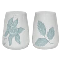 Grace Mitchell Jade Garden Etched Stemless Wine Glass