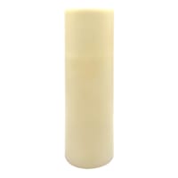 Ivory LED Flameless Pillar Candle, 4x12