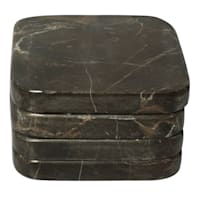 Set of 4 Embrador Square Marbled Coasters