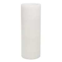 White LED Flameless Pillar Candle, 3x8