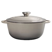 7-Quart Enameled Cast Iron Dutch Oven, Grey