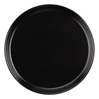 Crosby St. Matte Black Stoneware Dinner Plate