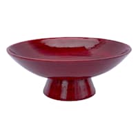 Red Bamboo Bowl, 13.5"