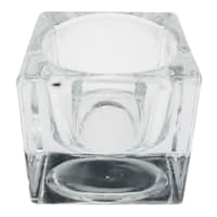 Glass Tealight Candle Holder, 2"