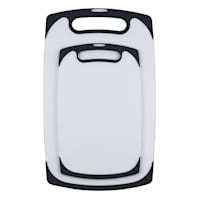 2-Piece Non-Slip Poly Cutting Board Set