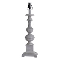 22in. Grey Table Lamp