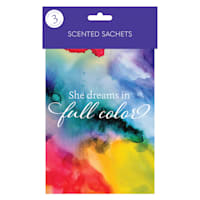 3-Pack She Dreams in Color Scented Sachets