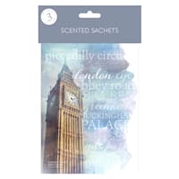 3-Pack London Scented Sachets