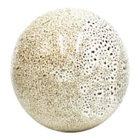 Speckled Ceramic Decorative Ball, 4"