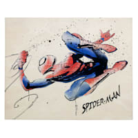 New Spider Man Printed Stretched Canvas Painting – ArtNus Decor