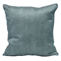 Knox Teal Velvet Throw Pillow, 22"