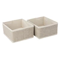 2-Pack Square Drawer Organizer