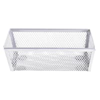 Silver Metal Mesh Drawer Organizer, 3x6