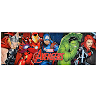 Marvel Avengers High Gloss Canvas Wall Art, 30x10