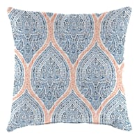 Andorra Tiger Lily Square Outdoor Throw Pillow, 16"