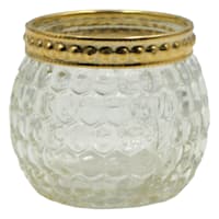 Clear Glass Votive Candle Holder, 2"