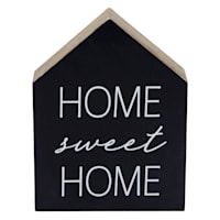 Home Sweet Home Wooden Block Sign, 5x8
