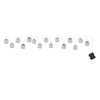 15-Count Paper Polka Dot String Light Set