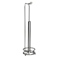 Hale Matte Black Toilet Paper Holder