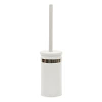 Bandit White Metal Toilet Bowl Brush