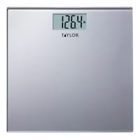 Silver Digital Glass Bathroom Scale