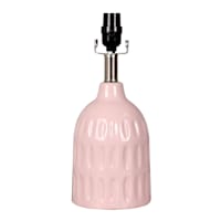 Tracey Boyd Pink Ceramic Small Table Lamp Base, 14"