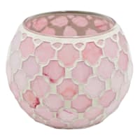 Grace Mitchell Pink Mosaic Glass Bowl, 4"