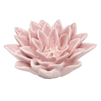 Grace Mitchell Pink Ceramic Flower Decor, 4"