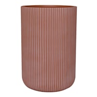 Winchester Tall Ribbed Outdoor Planter, Large