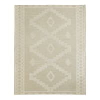 (D438) Jardel Blush Tufted Area Rug With Non-Slip Back, 8x10