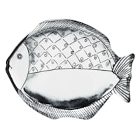 Marina Bay Melamine Fish Shaped Platter