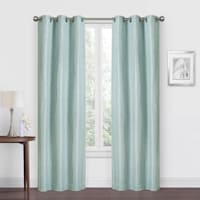 Morisson Blue Blackout Grommet Curtain Panel, 84"