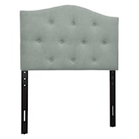 Kane Grey Tufted Headboard, Twin