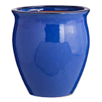 Blue Flare Outdoor Planter, Small
