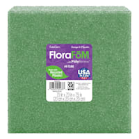 Green Floral Foam Square, 8"