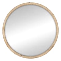 30in. Wood Frame Mirror