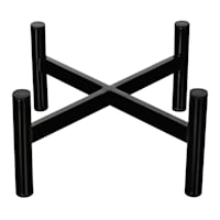 Black Metal Plant Stand, Large